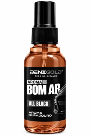 Aromatizador Veicular Benzgold Aroma Bom Ar All Black 60ml