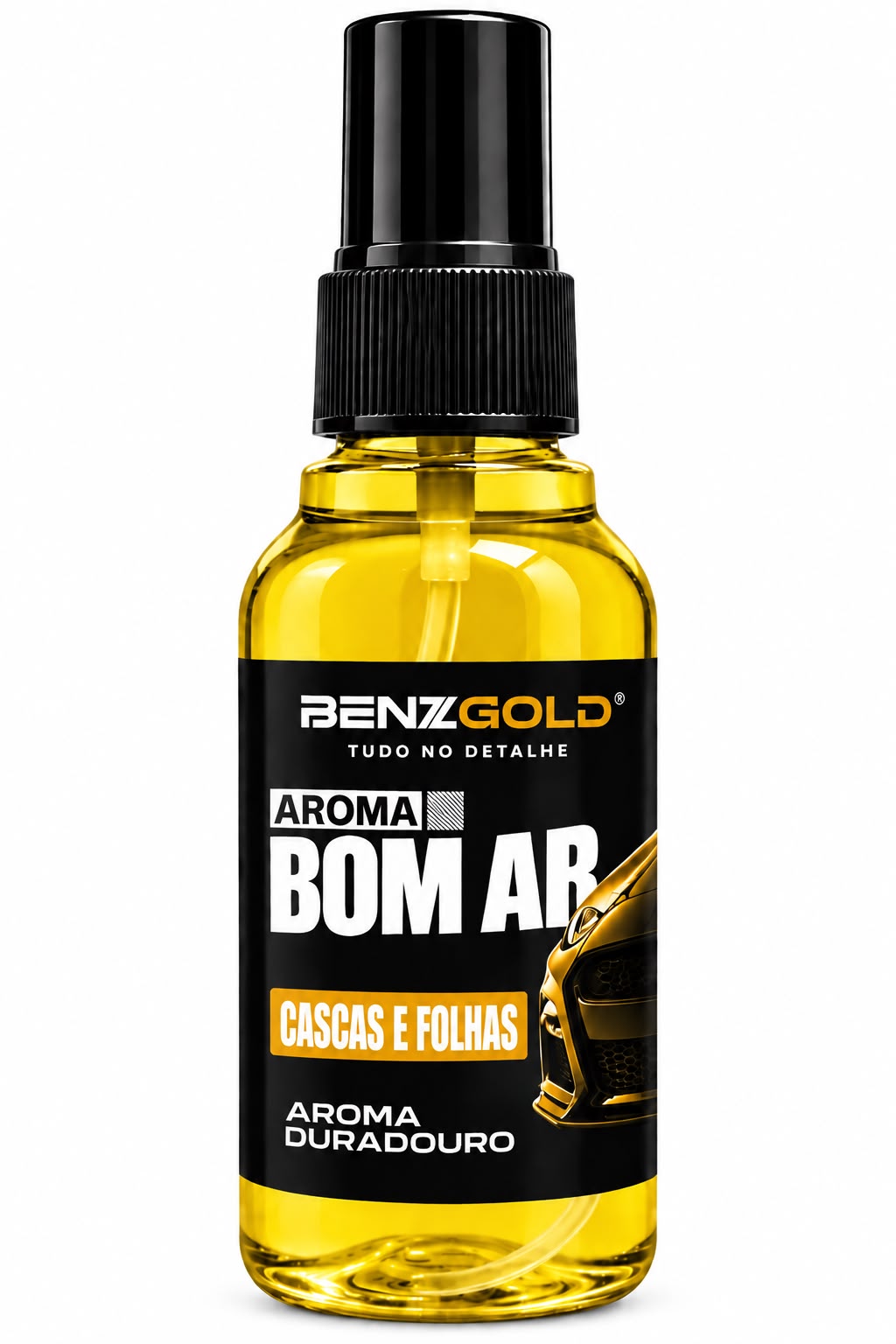 Aromatizador Veicular Benzgold Aroma Bom Ar Cascas e Folhas 60ml