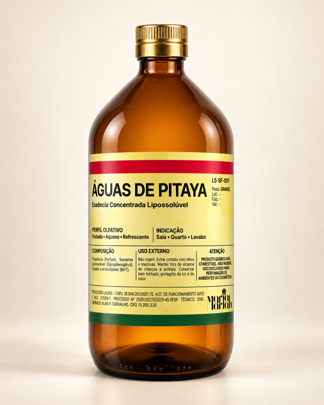 Essência Concentrada Lipossolúvel Águas de Pitaya - Maria Mariah