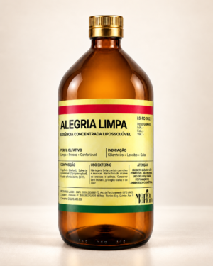 Essência Concentrada Lipossolúvel Alegria Limpa - Maria Mariah