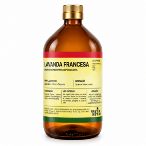 Essência Concentrada Lipossolúvel Lavanda Francesa - Maria Mariah