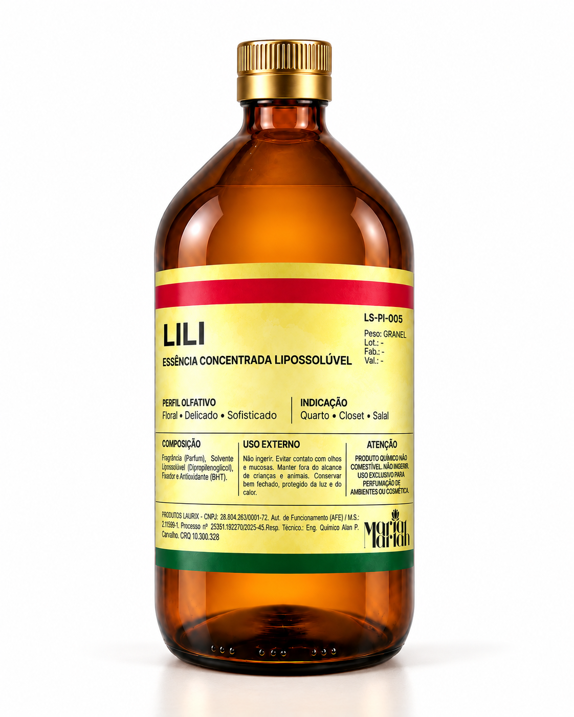Essência Concentrada Lipossolúvel Lili - Maria Mariah