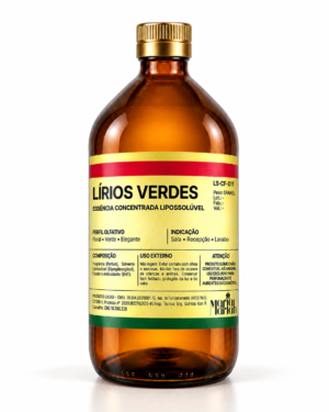 Essência Concentrada Lipossolúvel Lírios Verdes - Maria Mariah