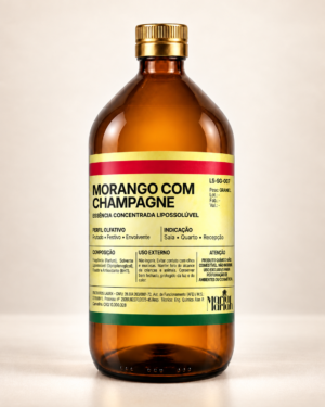 Essência Concentrada Lipossolúvel Morango com Champagne - Maria Mariah