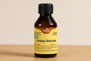 Óleo Vegetal de Linhaça Dourada 100ml