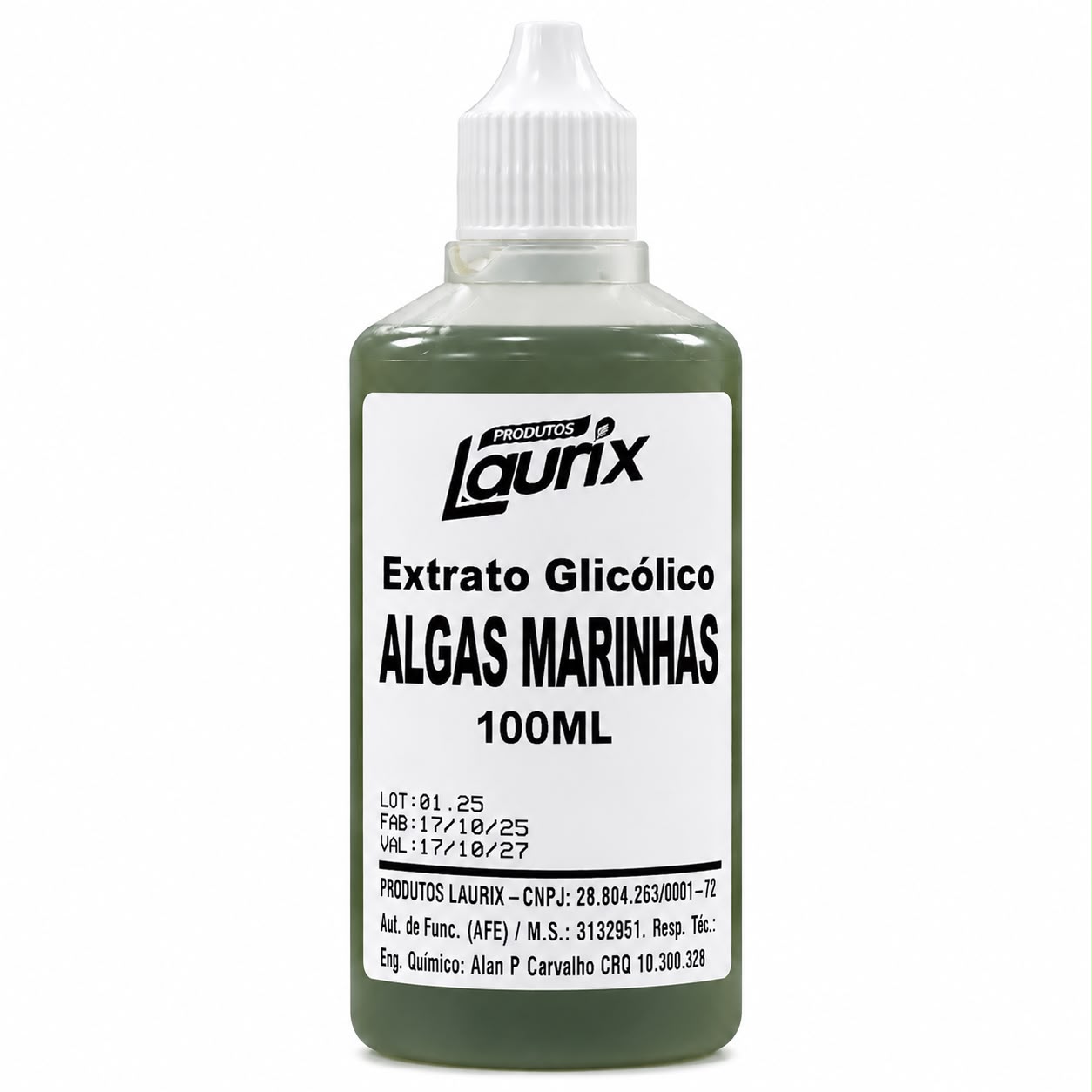 Extrato Glicólico de Algas Marinhas 100ml